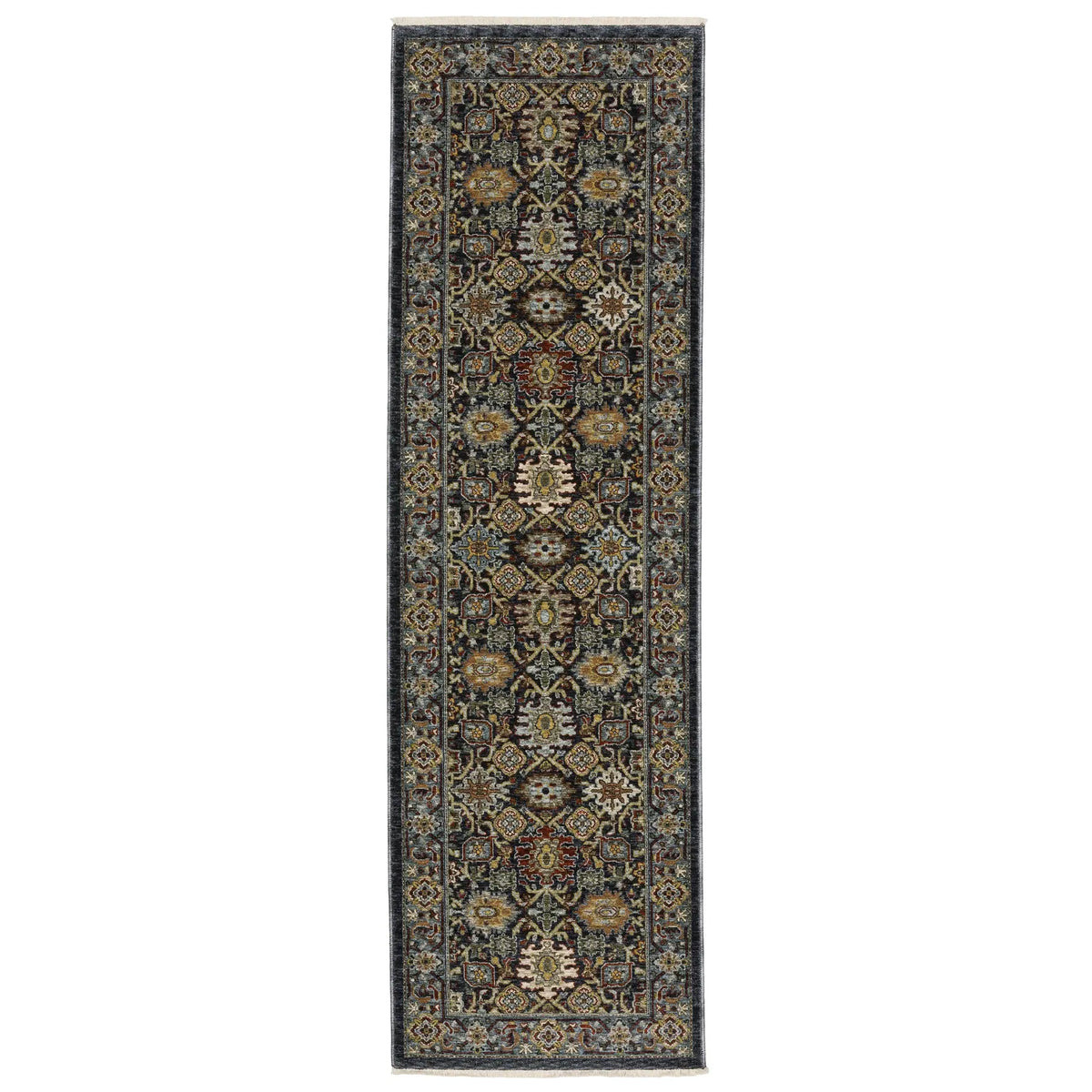 Oriental Weavers Sphinx Aberdeen 4922D Blue/ Multi Rugs - runner