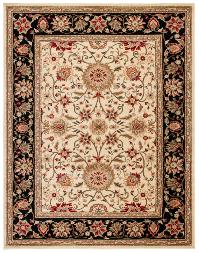 Safavieh Lyndhurst 10'-0" x 14'-0" Rug in Ivory / Black