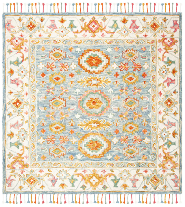 Safavieh Aspen 7'-0" x 7'-0" Rug in Blue / Ivory