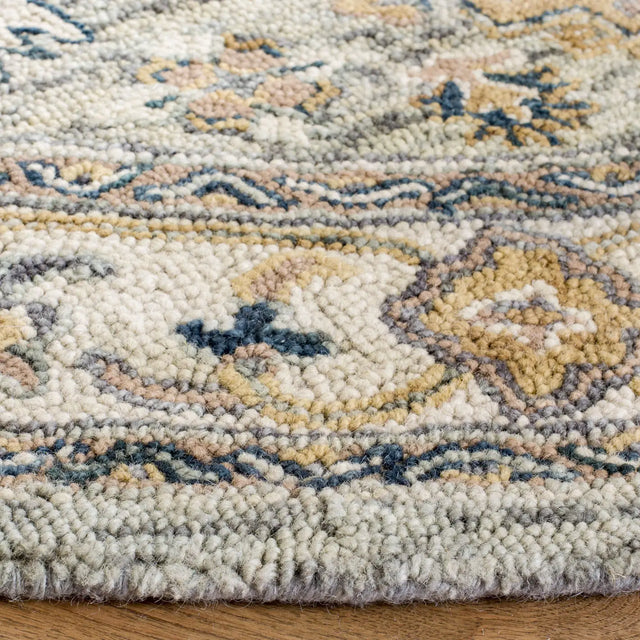 Safavieh Aspen 5'-0" x 5'-0" Rug in Moss / Ivory