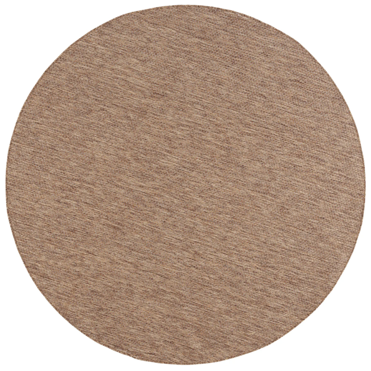 Safavieh Beach House 6'-7" x 6'-7" Rug in Brown