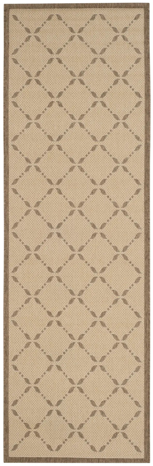 Safavieh Martha Stewart 2'-7" x 8'-2" Rug in Creme / Brown
