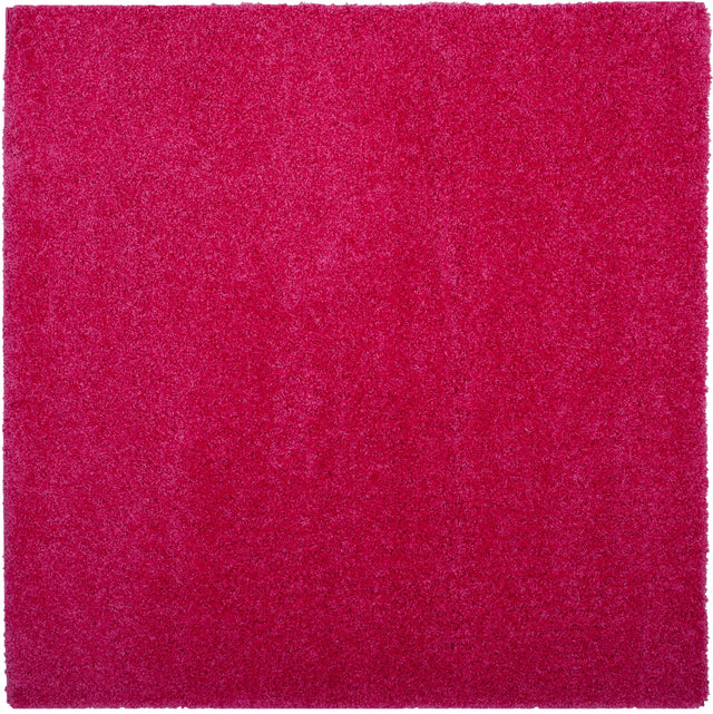 Safavieh Sgl-Laguna Shag 6'-7" x 6'-7" Rug in Fuchsia