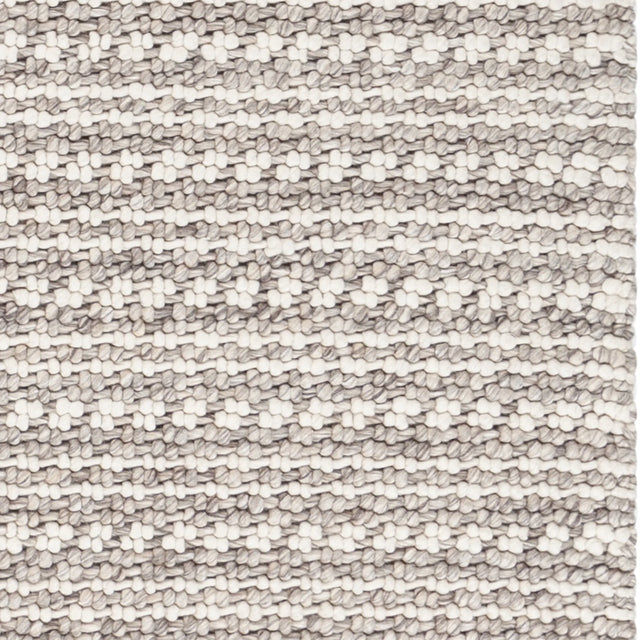 Chandra Suzette SUZ-55600 Taupe / White rug, close-up detail
