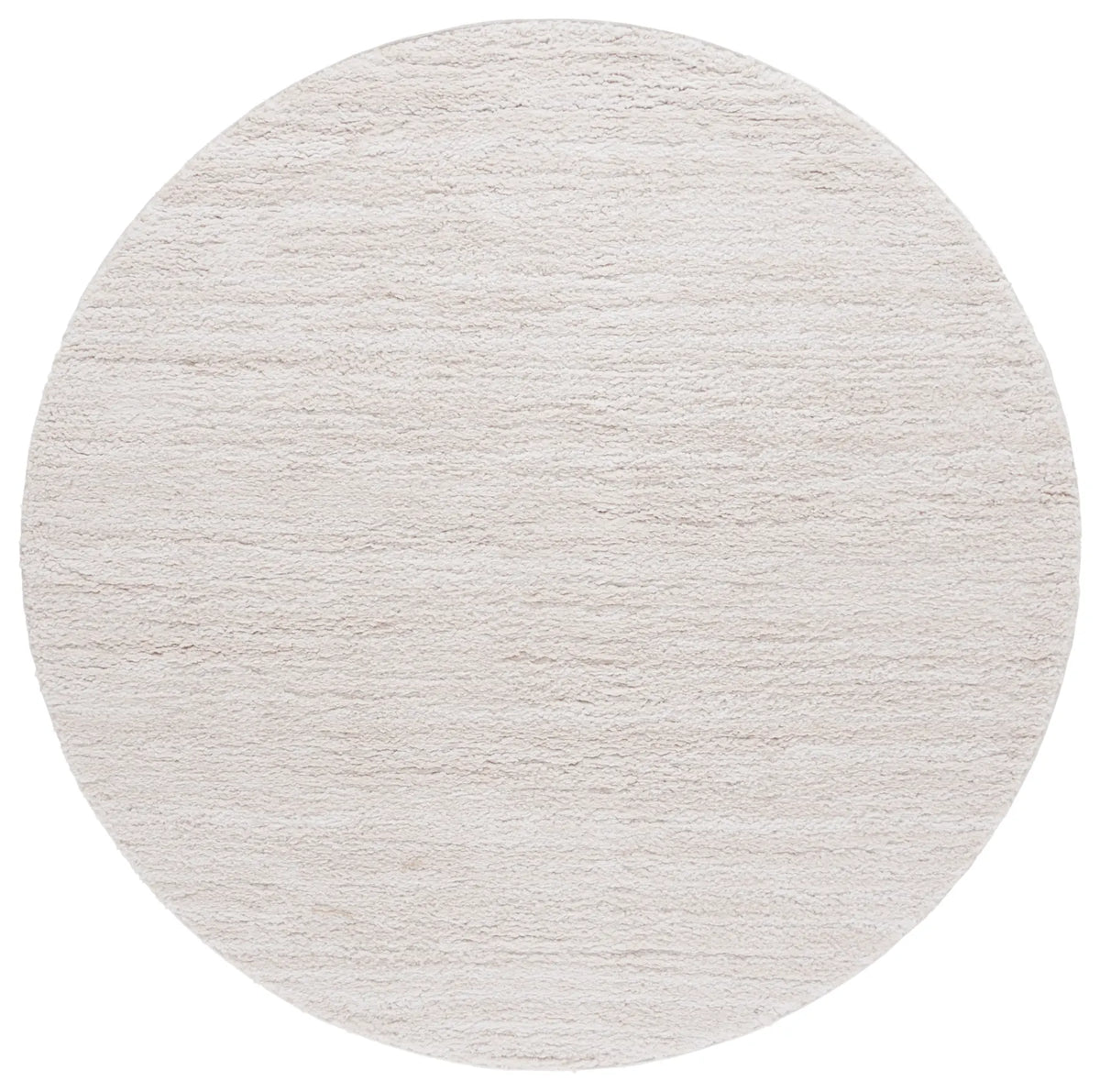 Safavieh Rumi Shag 6'-7" x 6'-7" Rug in Ivory / Light Beige