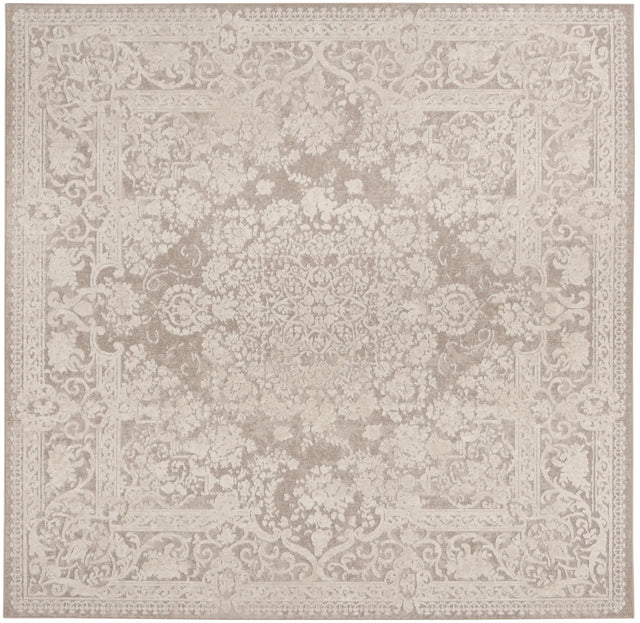 Safavieh Reflection 6'-7" x 6'-7" Rug in Beige / Cream