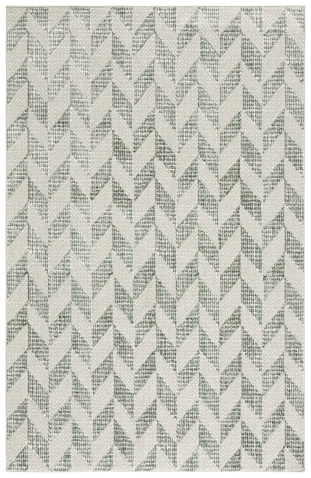 Safavieh Revive 4'-0" x 6'-0" Rug in Sage / Ivory