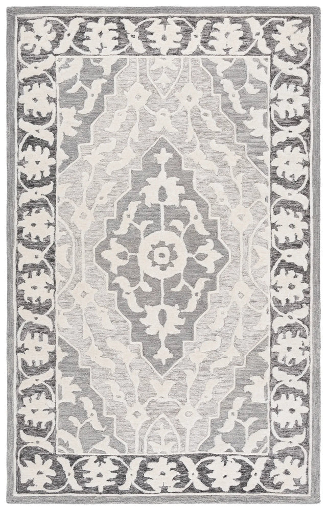 Safavieh Metro 5'-0" x 8'-0" Rug in Grey / Ivory