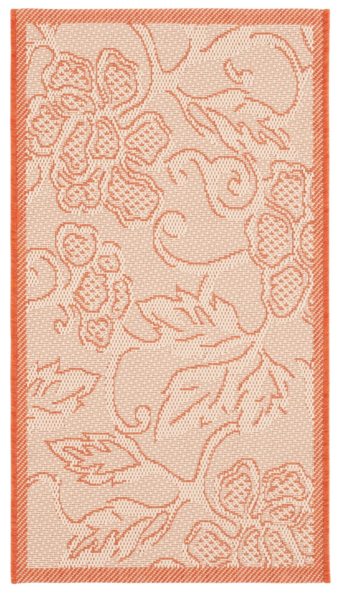 Safavieh Courtyard 2'-0" x 3'-7" Rug in Natural / Terra