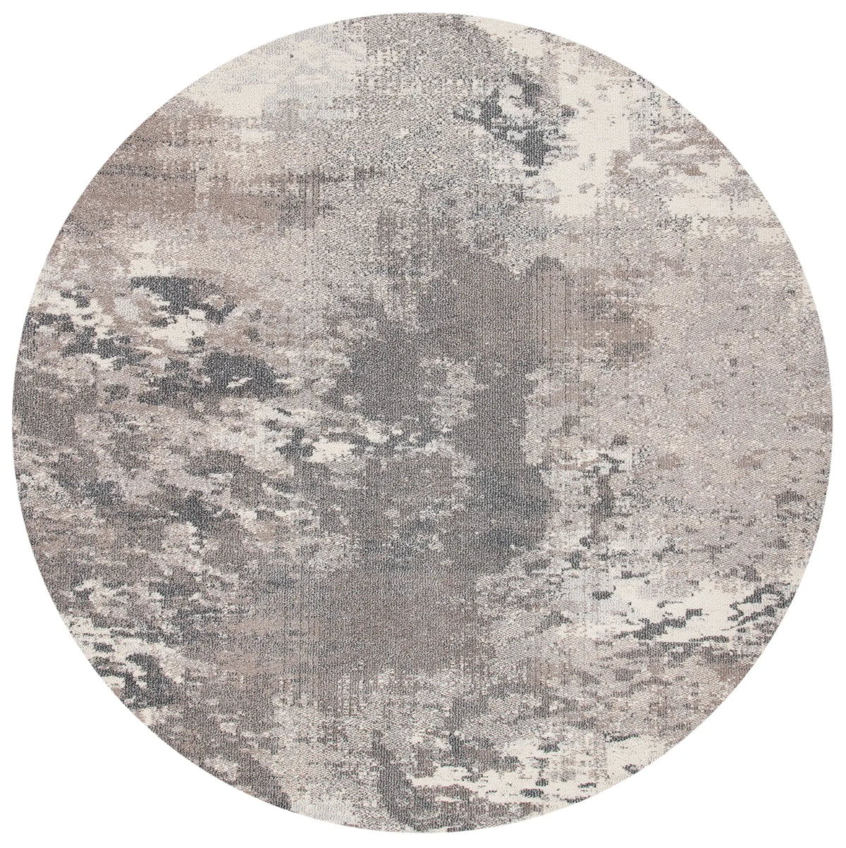 Safavieh Madison 5'-0" x 5'-0" Rug in Beige / Grey
