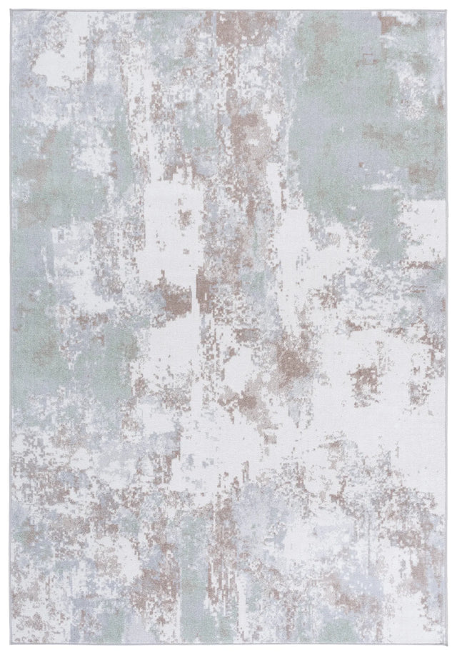 Safavieh Bayside 4'-0" x 6'-0" Rug in Green / Ivory
