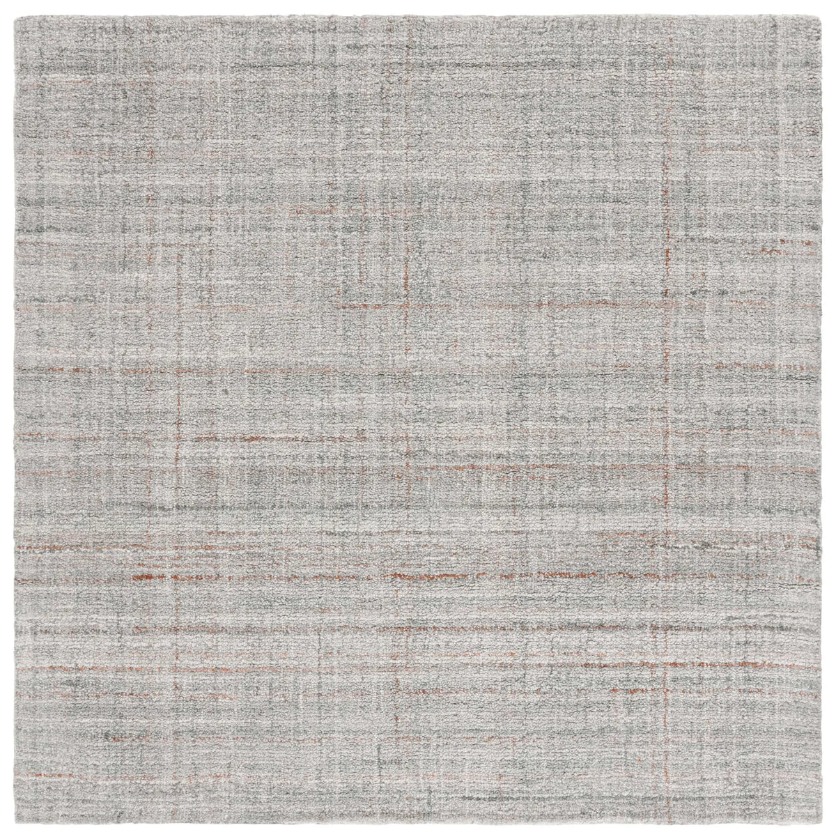Safavieh Abstract 6'-0" x 6'-0" Rug in Grey / Rust