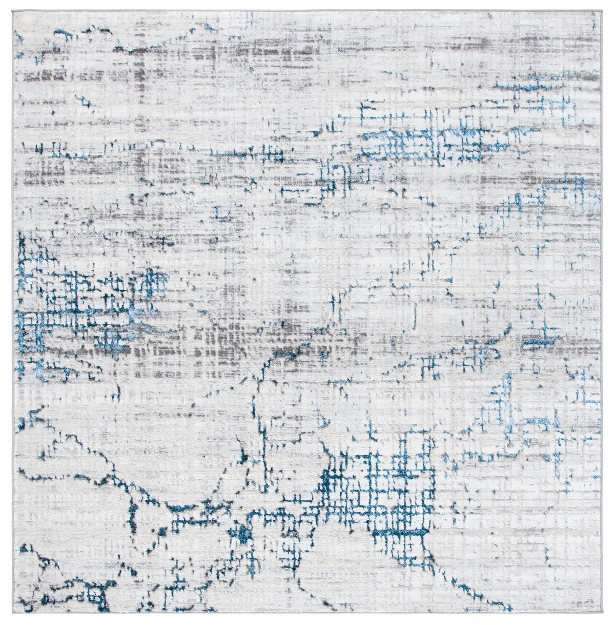 Safavieh Amelia 6'-7" x 6'-7" Rug in Grey / Blue