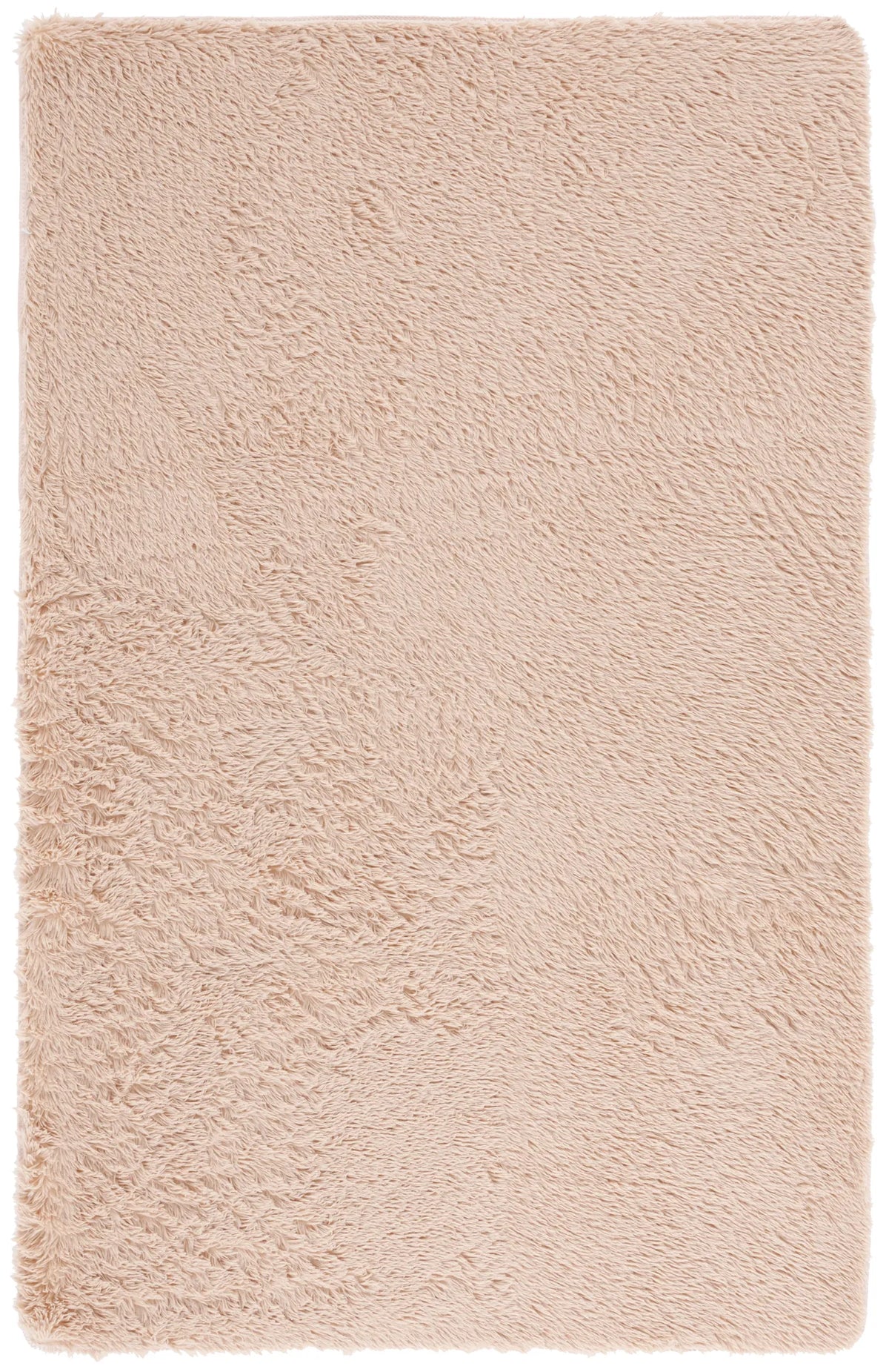 Safavieh Rainbow Shag 4'-0" x 6'-0" Rug in Beige