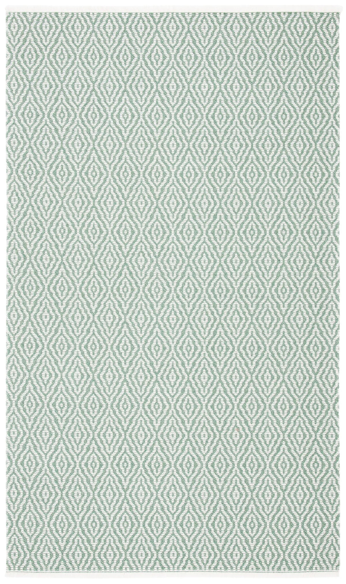 Safavieh Augustine 4'-5" x 6'-5" Rug in Green / Ivory