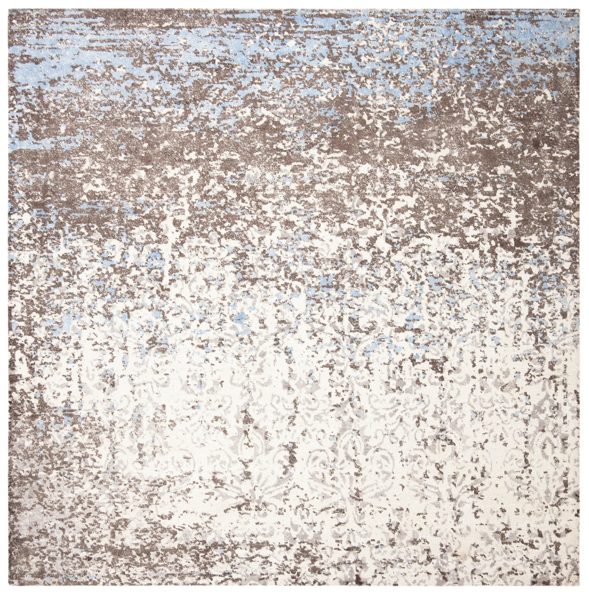 Safavieh Expression 6'-0" x 6'-0" Rug in Ivory / Grey