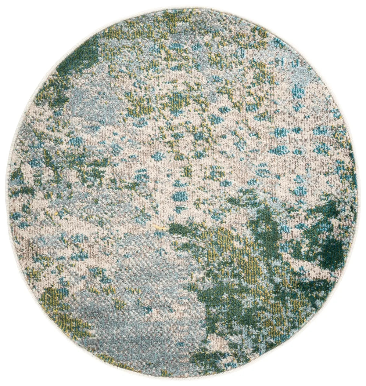 Safavieh Madison 3'-0" x 3'-0" Rug in Green / Blue