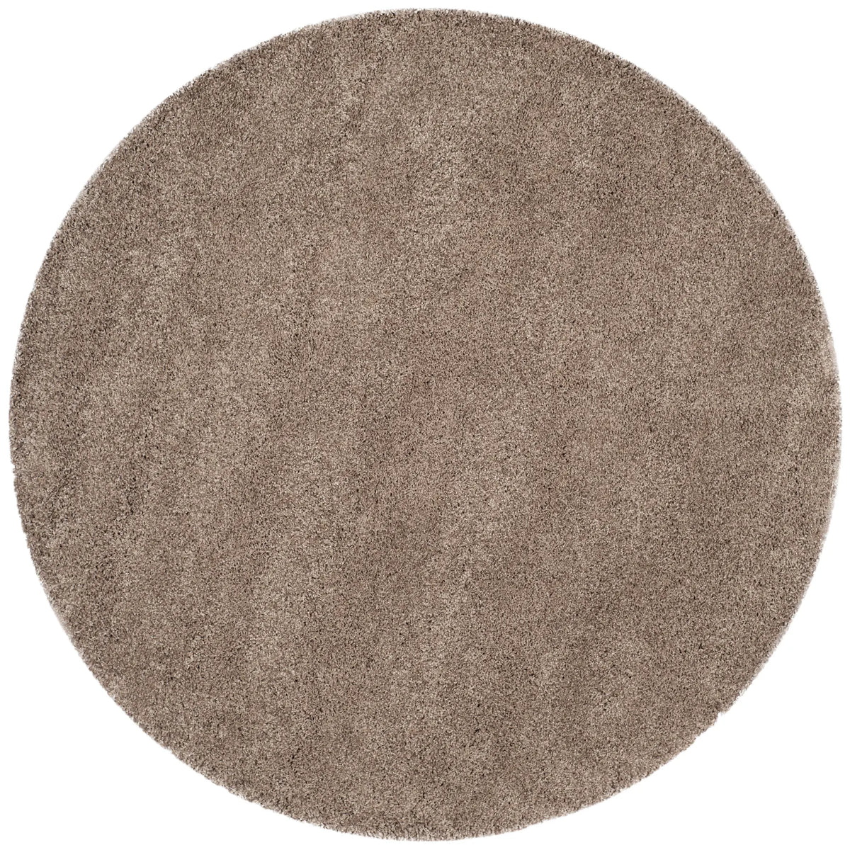 Safavieh Shag 4'-0" x 4'-0" Rug in Taupe