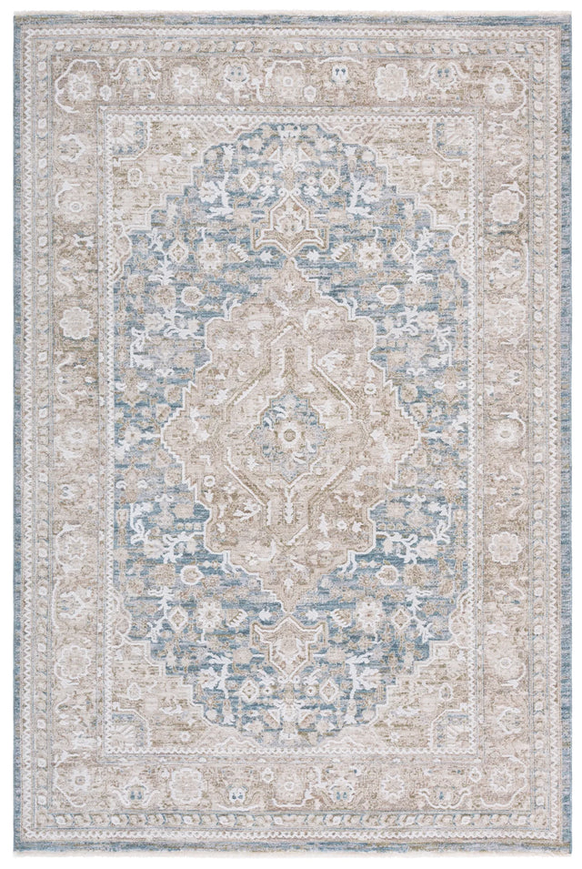 Safavieh Finley 4'-0" x 6'-0" Rug in Blue / Beige