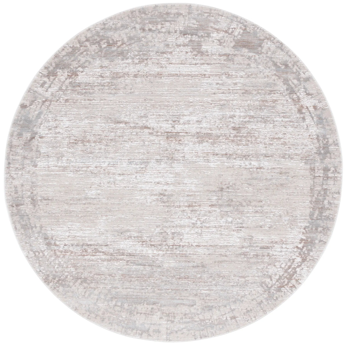 Safavieh Platinum 6'-7" x 6'-7" Rug in Grey / Beige