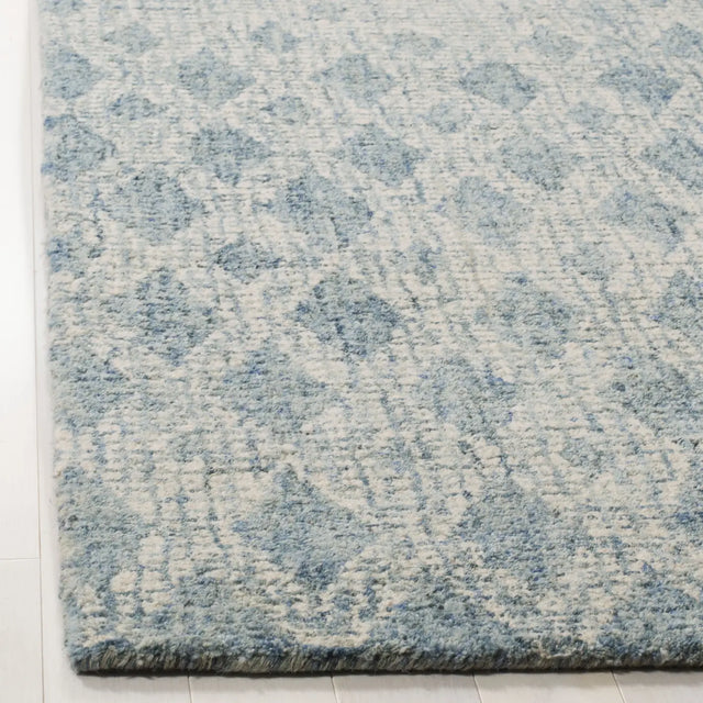 Safavieh Abstract 6'-0" x 9'-0" Rug in Ivory / Blue