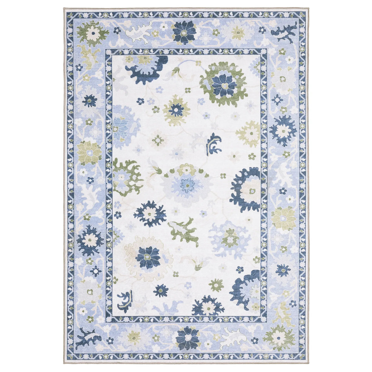 Oriental Weavers Sphinx Addison ADD05 Green Rugs - main flat
