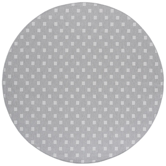 Safavieh Terrace 800 6'-7" x 6'-7" Rug in Grey / Ivory