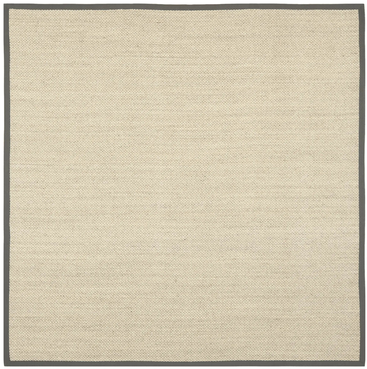 Safavieh Natural Fiber 7'-0" x 7'-0" Rug in Marble / Grey
