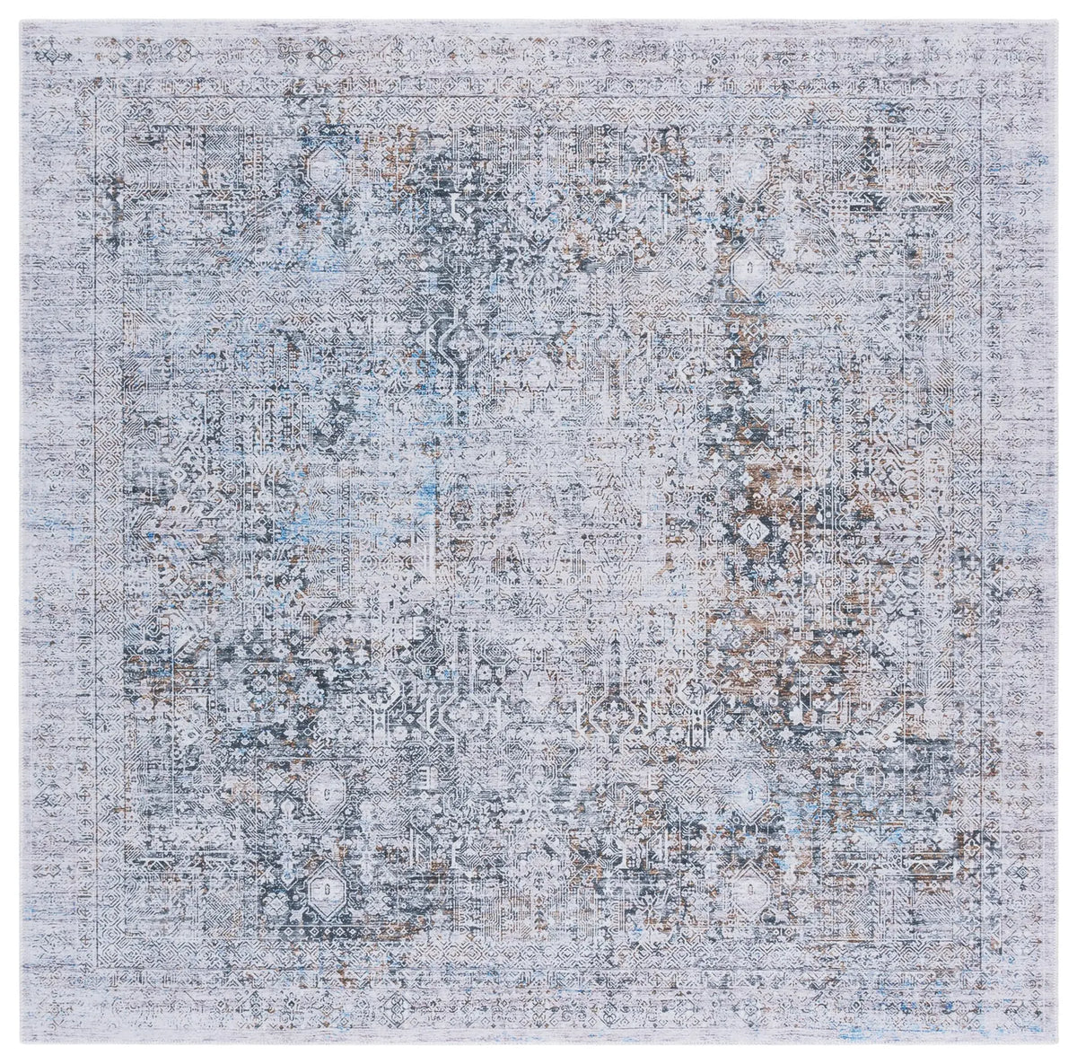 Safavieh Arizona 6'-0" x 6'-0" Rug in Beige / Charcoal