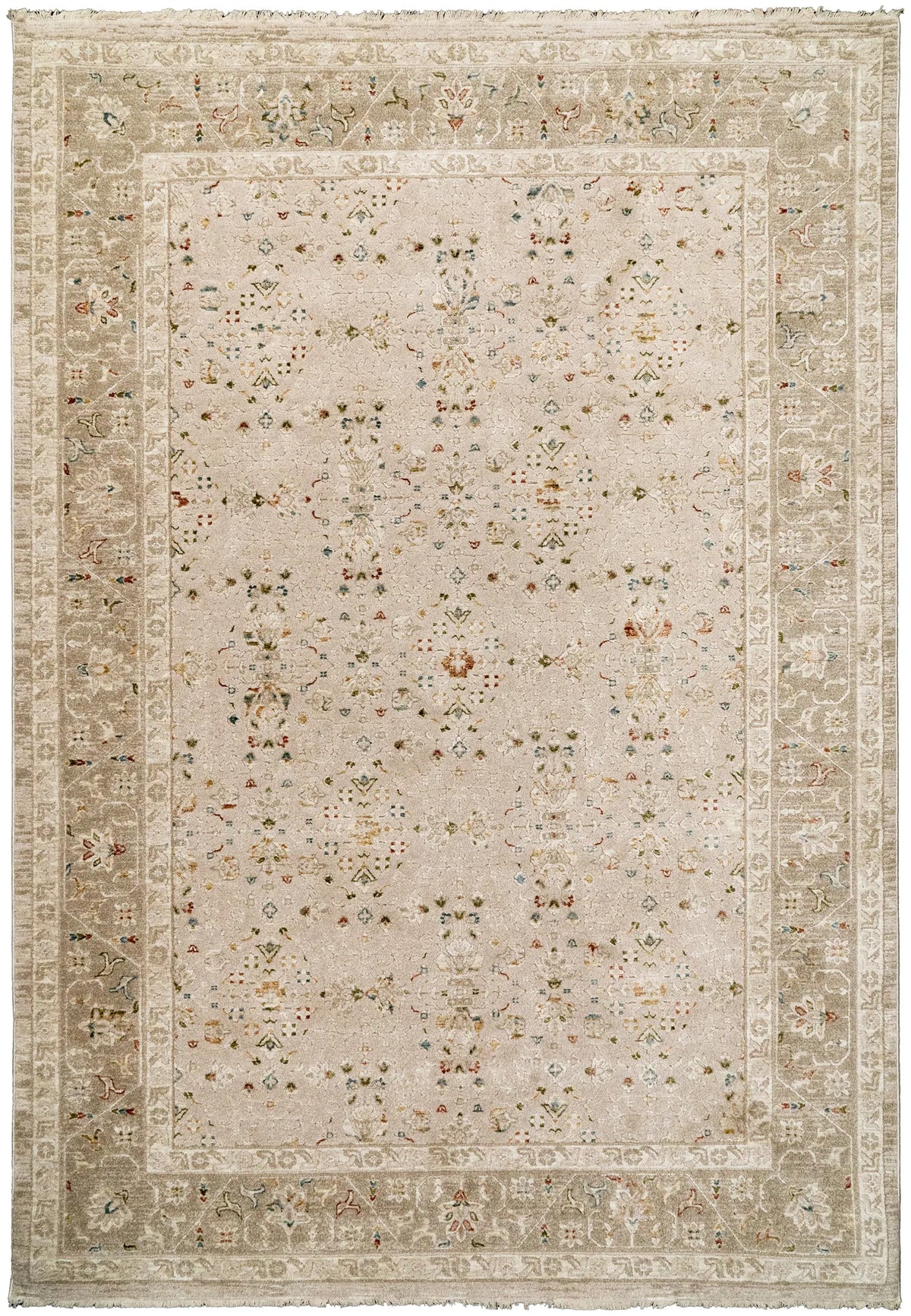 Dynamic Rugs Hudson 1451 Beige/Dark Beige Rug - Rectangular