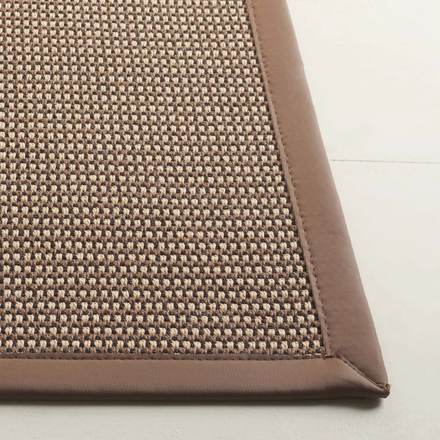 Safavieh Napa Performance Sisal 4'-0" x 6'-0" Rug in Marble / Brown