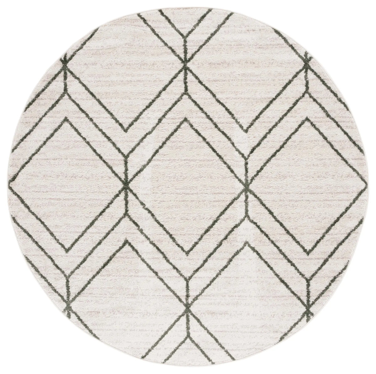 Safavieh Adirondack 6'-0" x 6'-0" Rug in Ivory / Dark Green