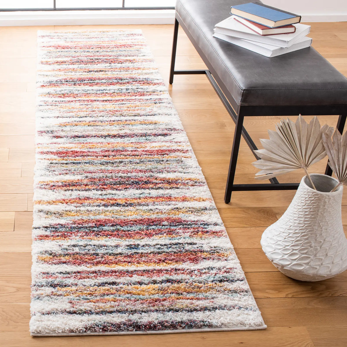 Safavieh Calista 2'-3" x 7'-0" Rug in Rust / Gold