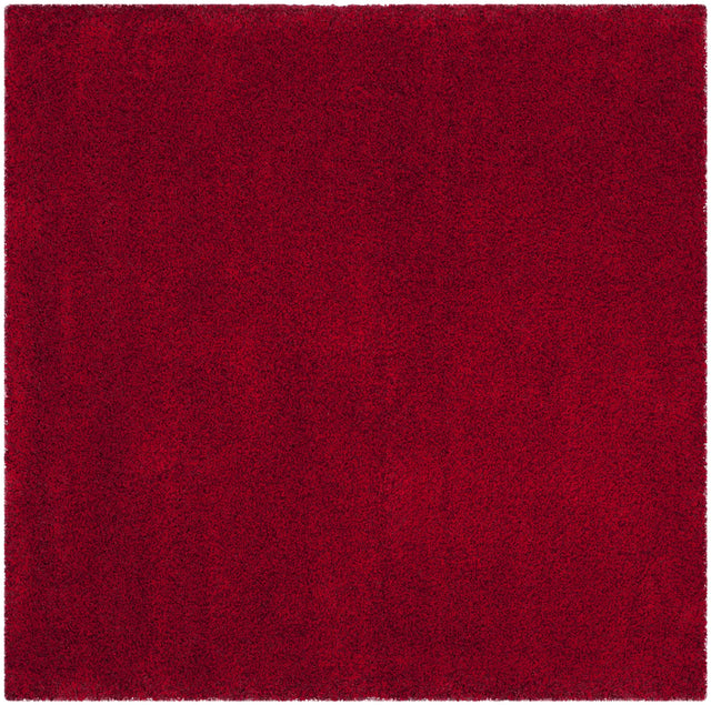 Safavieh Santa Monica Shag 6'-7" x 6'-7" Rug in Red