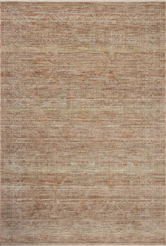 Loloi Tabitha Tai-05 Clay/Natural Rug - main flat