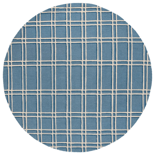 Safavieh Genre 6'-0" x 6'-0" Rug in Blue / Ivory