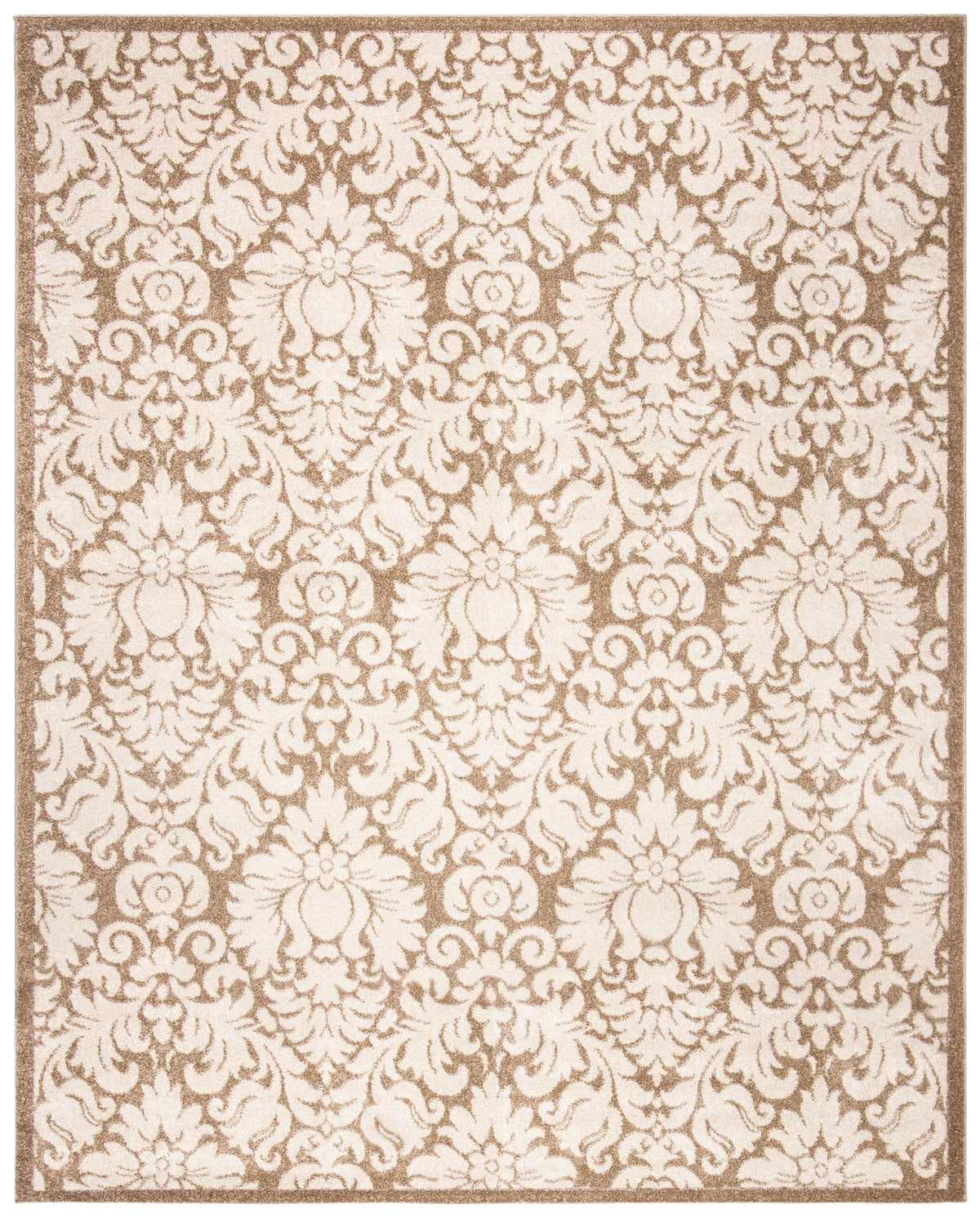 Safavieh Newport 8'-0" x 10'-0" Rug in Wheat / Cream