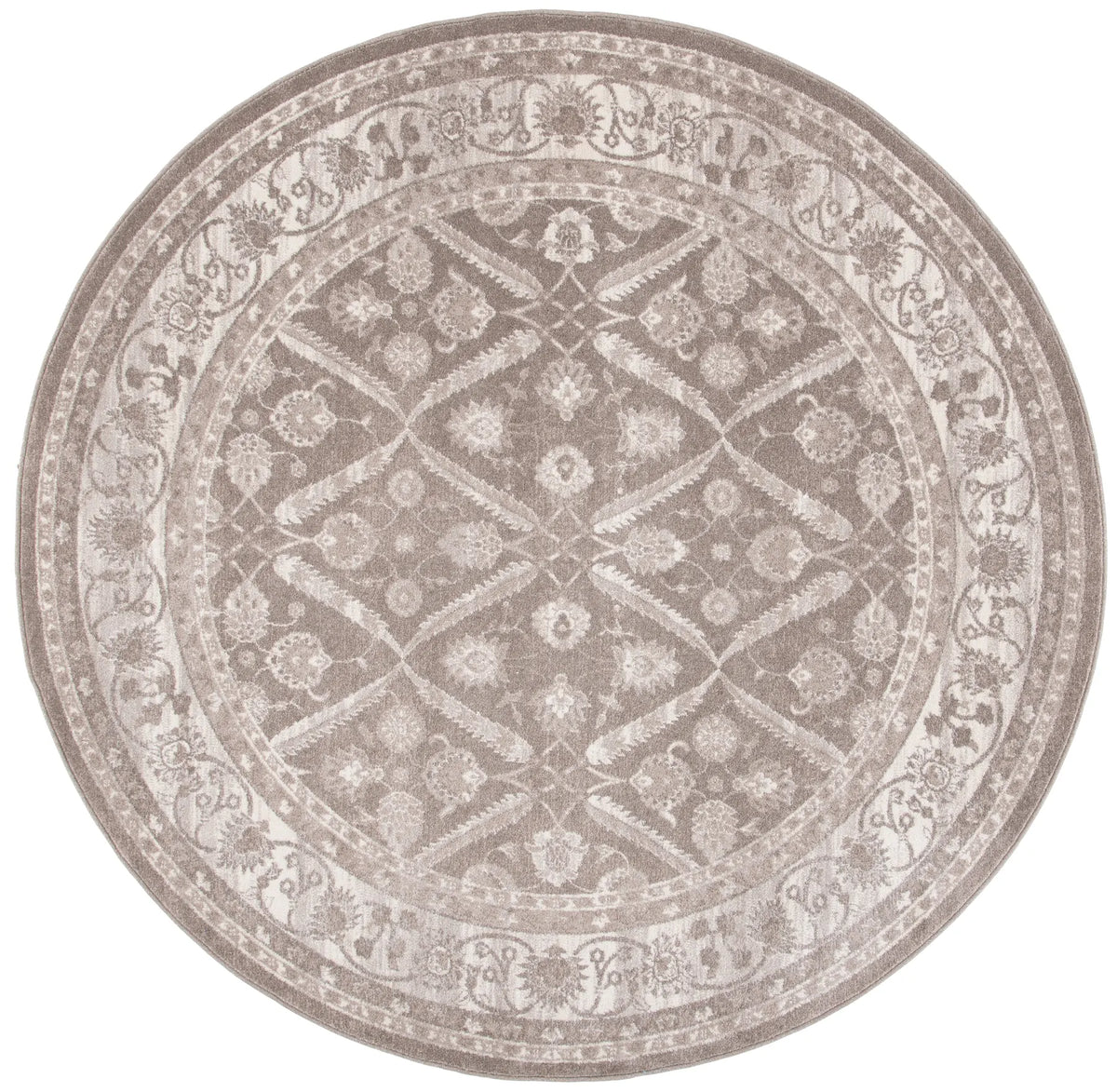 Safavieh Sofia 6'-7" x 6'-7" Rug in Tan / Beige