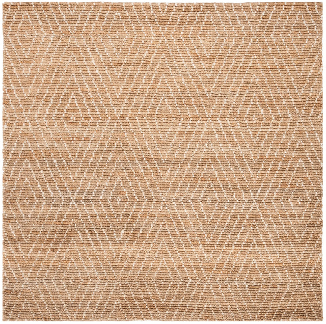 Safavieh Bohemian 6'-0" x 6'-0" Rug in Natural / Ivory