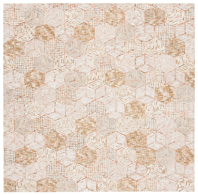 Safavieh Soho 6'-0" x 6'-0" Rug in Beige / Taupe