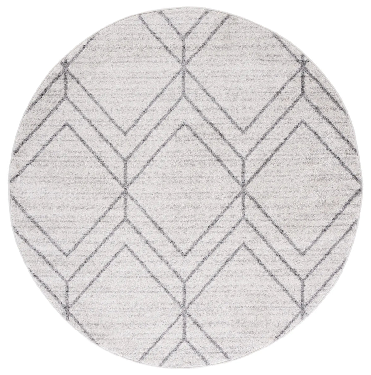 Safavieh Adirondack 6'-0" x 6'-0" Rug in Light Grey / Dark Grey