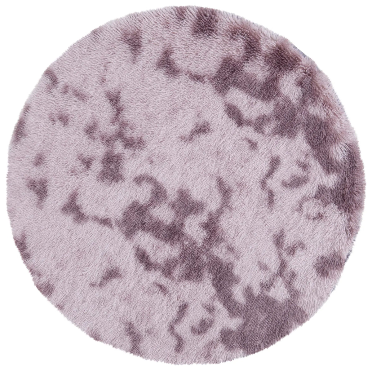 Safavieh Rainbow Shag 4'-0" x 4'-0" Rug in Purple