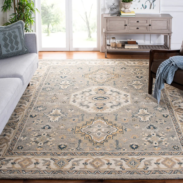 Safavieh Aspen 10'-0" x 14'-0" Rug in Moss / Ivory