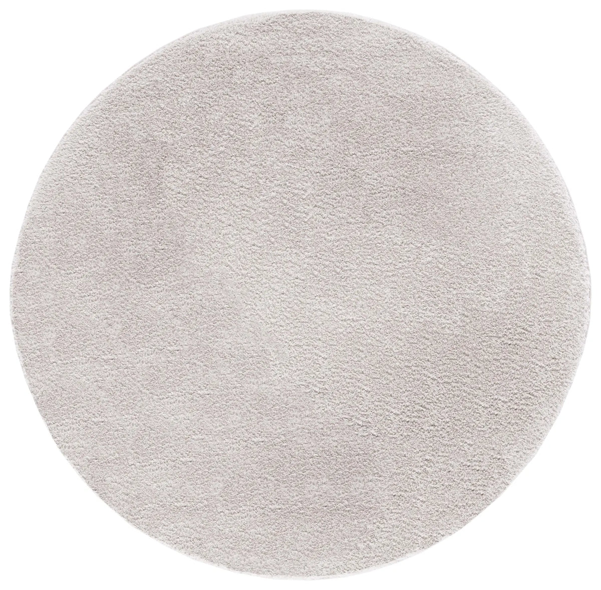 Safavieh Tahoe Shag 6'-7" x 6'-7" Rug in Silver