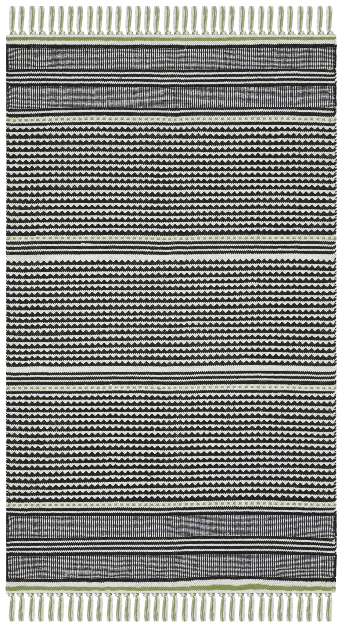 Safavieh Montauk 3'-0" x 5'-0" Rug in Green / Multi