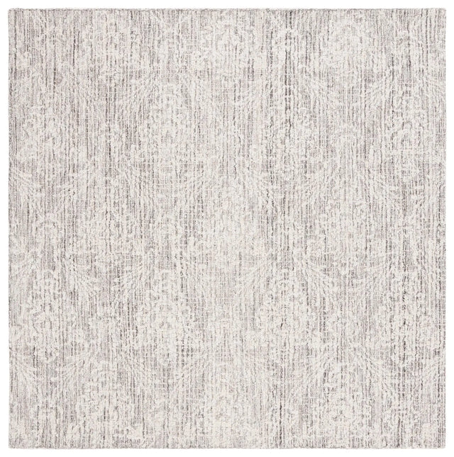 Safavieh Ebony 6'-0" x 6'-0" Rug in Grey / Ivory