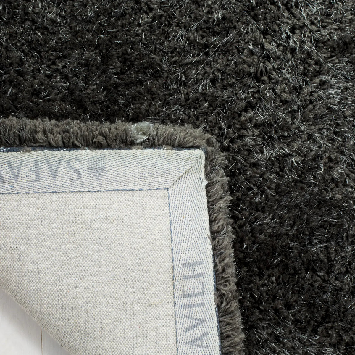 Safavieh Supreme Shag 4'-0" x 6'-0" Rug in Dark Grey