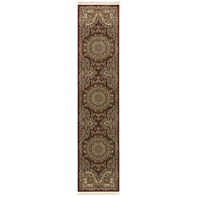 Oriental Weavers Sphinx Masterpiece 8022R Red / Gold Rugs - runner