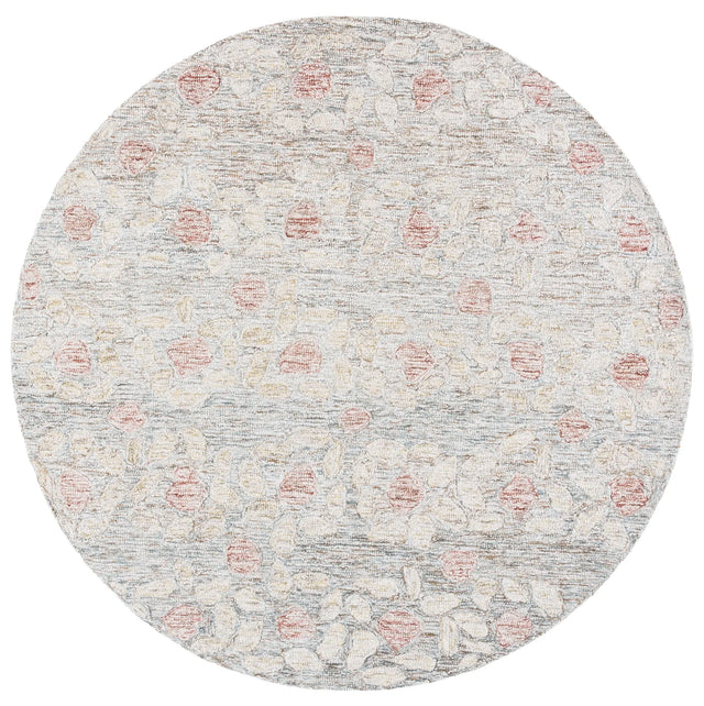 Safavieh Ebony 6'-0" x 6'-0" Rug in Beige / Rust