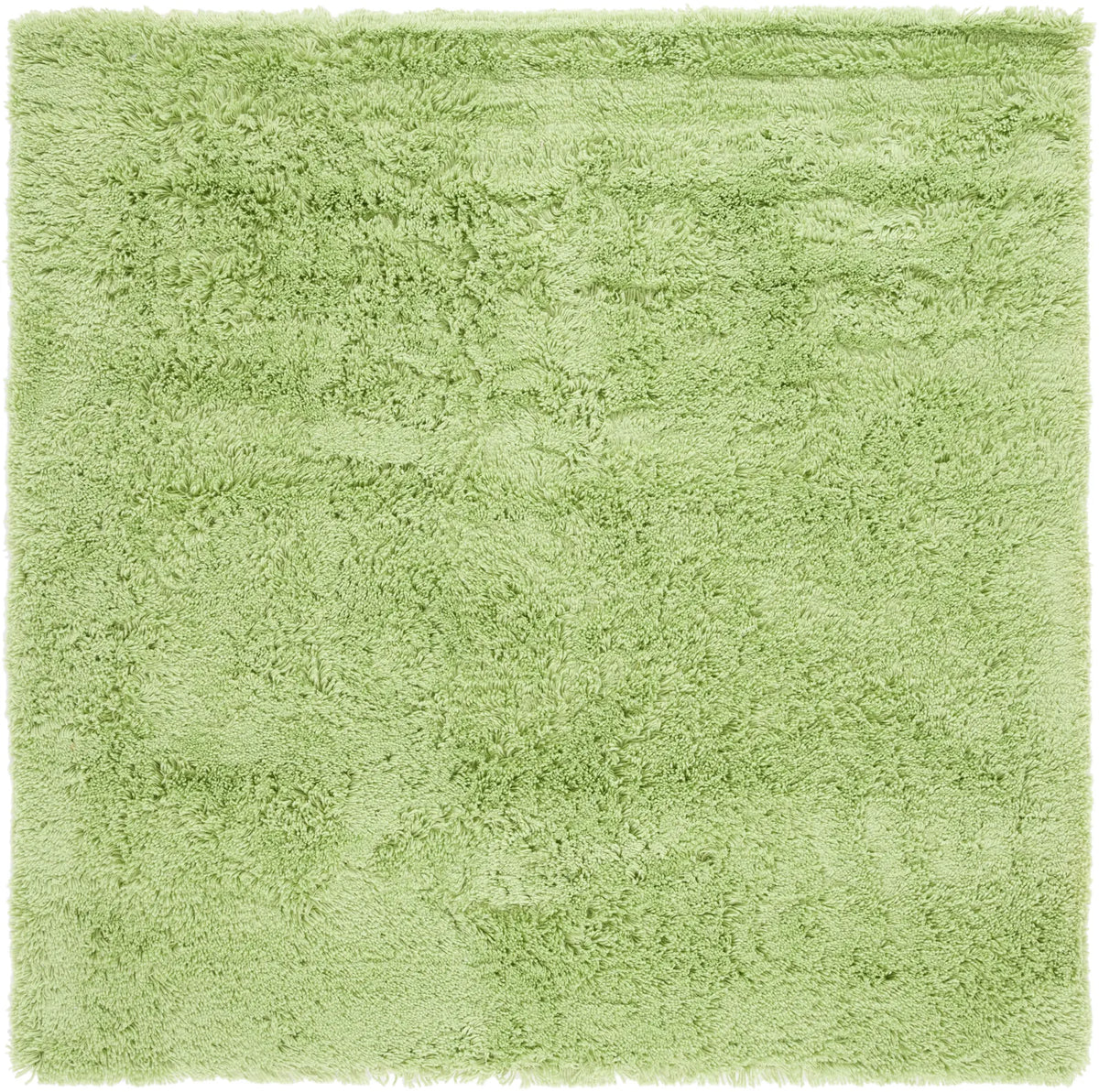 Safavieh Shag 7'-0" x 7'-0" Rug in Lime / Green